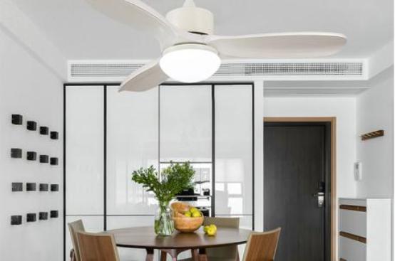 現代簡約風格吊扇燈