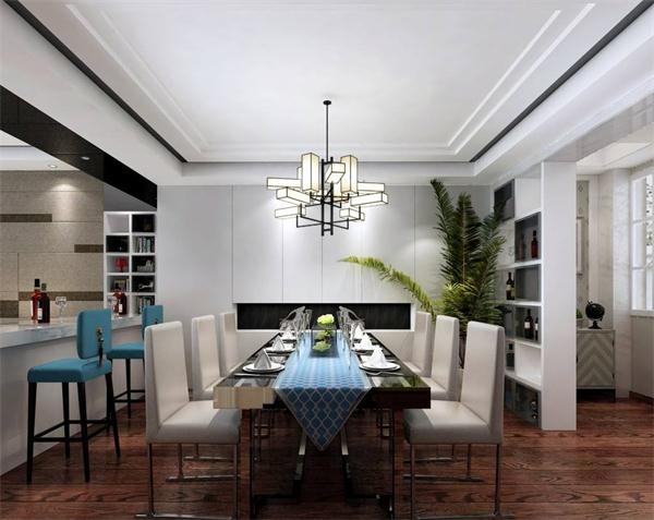 新中式別墅餐廳鐵藝多頭吊燈定制 燈具廠家發貨