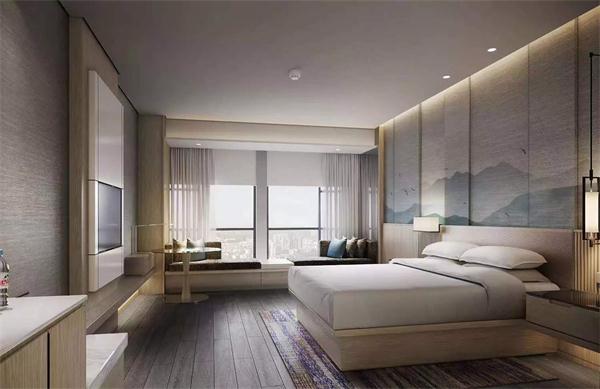 新中式簡約酒店客房燈具定制效果圖 廠家發貨安裝