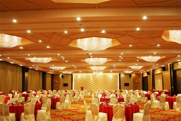 高檔酒店宴會廳燈具設計效果圖 水晶燈定制廠家供應