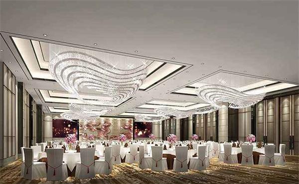高檔酒店宴會廳燈具定制廠家一站式供應價格