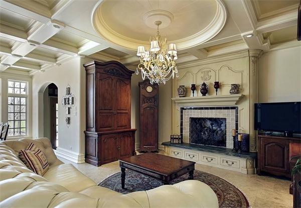 歐式風格別墅高檔歐式客廳吊燈定制效果圖 一站式廠家發貨