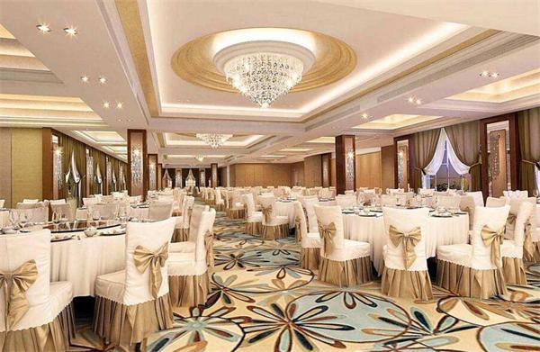 酒店大型宴會(huì)廳餐廳水晶燈具設(shè)計(jì)效果圖 廠家定制
