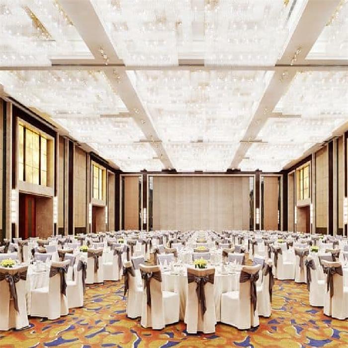酒店用的燈具_宴會廳水晶燈定制效價格【孫氏照明】