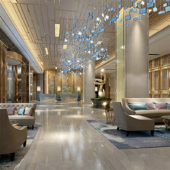 酒店led燈具_大堂工程燈飾廠家定制【孫氏照明】